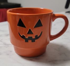 14oz Jack o Lantern Ceramic Mug