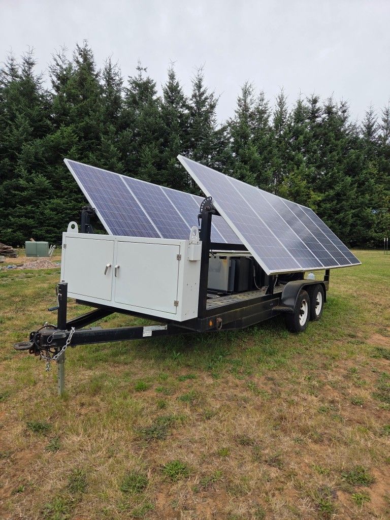 solar panel trailer