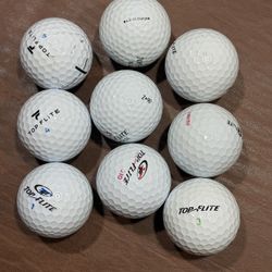 Top Flite Used Golf Balls - Assorted