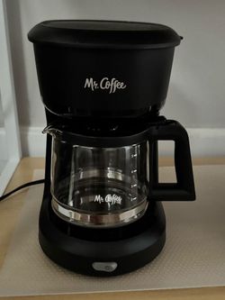 Mr. Coffee® 5-Cup Mini Brew Switch Coffee Maker, Black