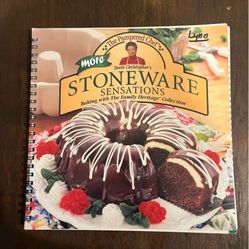 The Pampered Chef More Stoneware Sensations Cookbook 