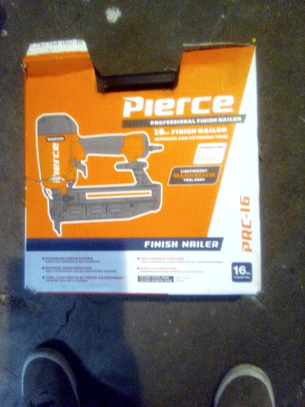 New In Box pierce 16GA Finish Nailer