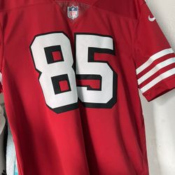 Nike On-Field San Francisco 49ers George Kittle #85 Jersey Size L – Stitched NFL