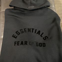Black Essential Hoodie