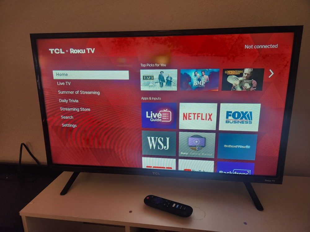 TCL 32" LED Roku Smart TV