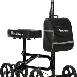 BLESSREACH KNEE WALKER SCOOTER HEAVY DUTY FOR INJURED FOOT