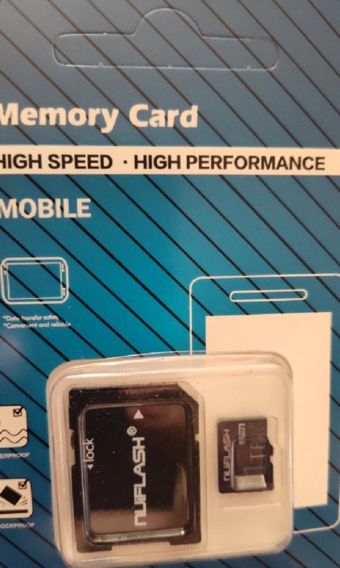 1TB Micro USB Cards NEW In Package