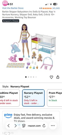 Barbie Skippers Babysitting Inc