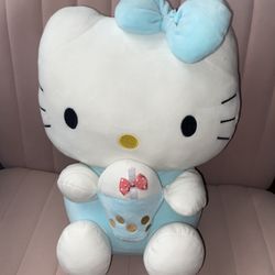 Sanrio Hello Kitty boba plush