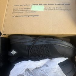 Athletic Steel Toe Shoe 8.5 