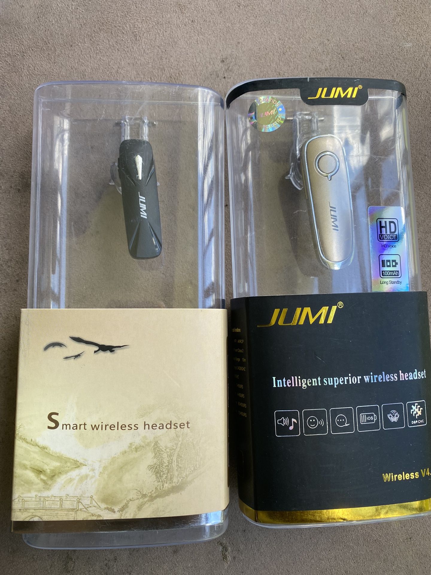 4 Bluetooth Headsets