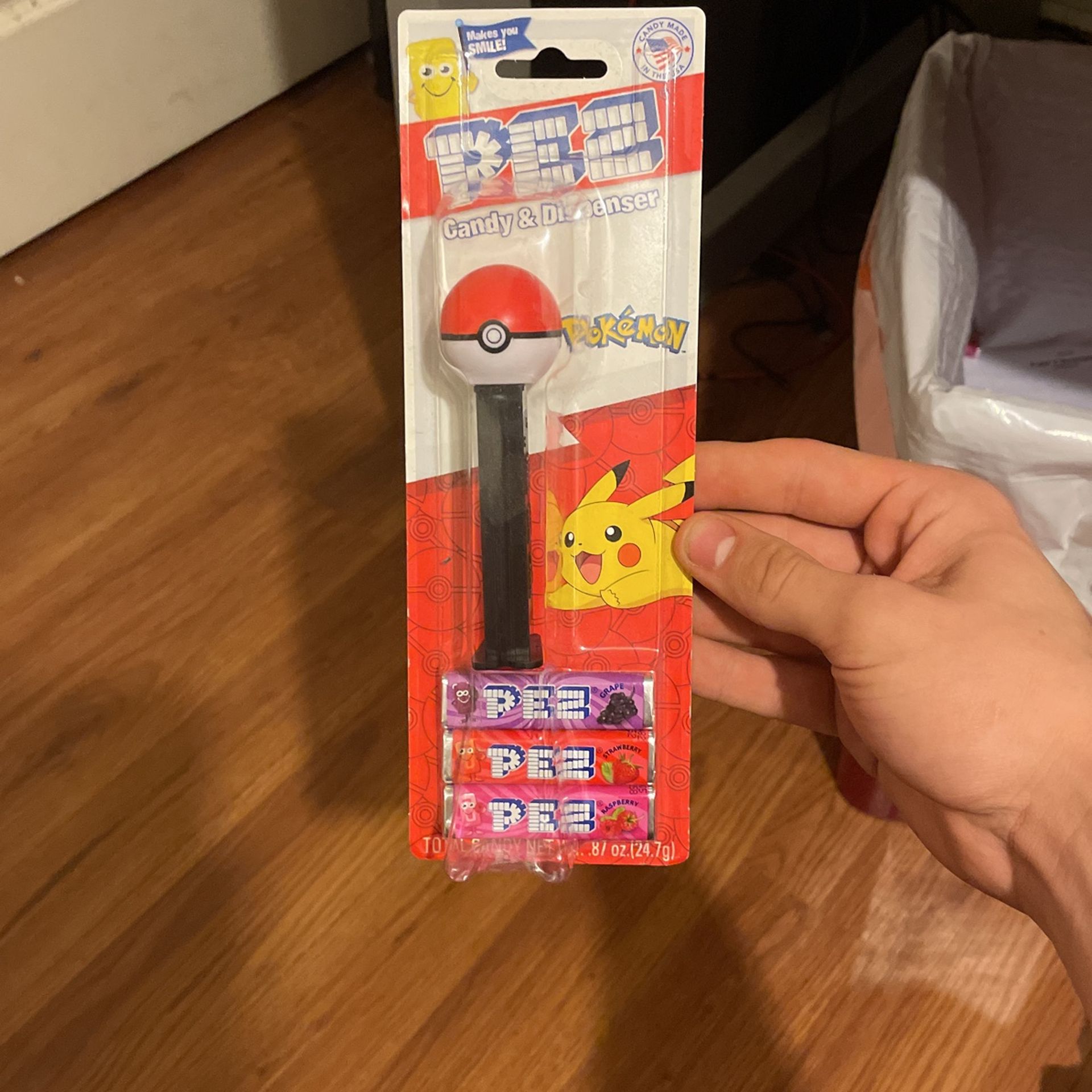 Pokemon Pokeball Pez Dispense Collectable