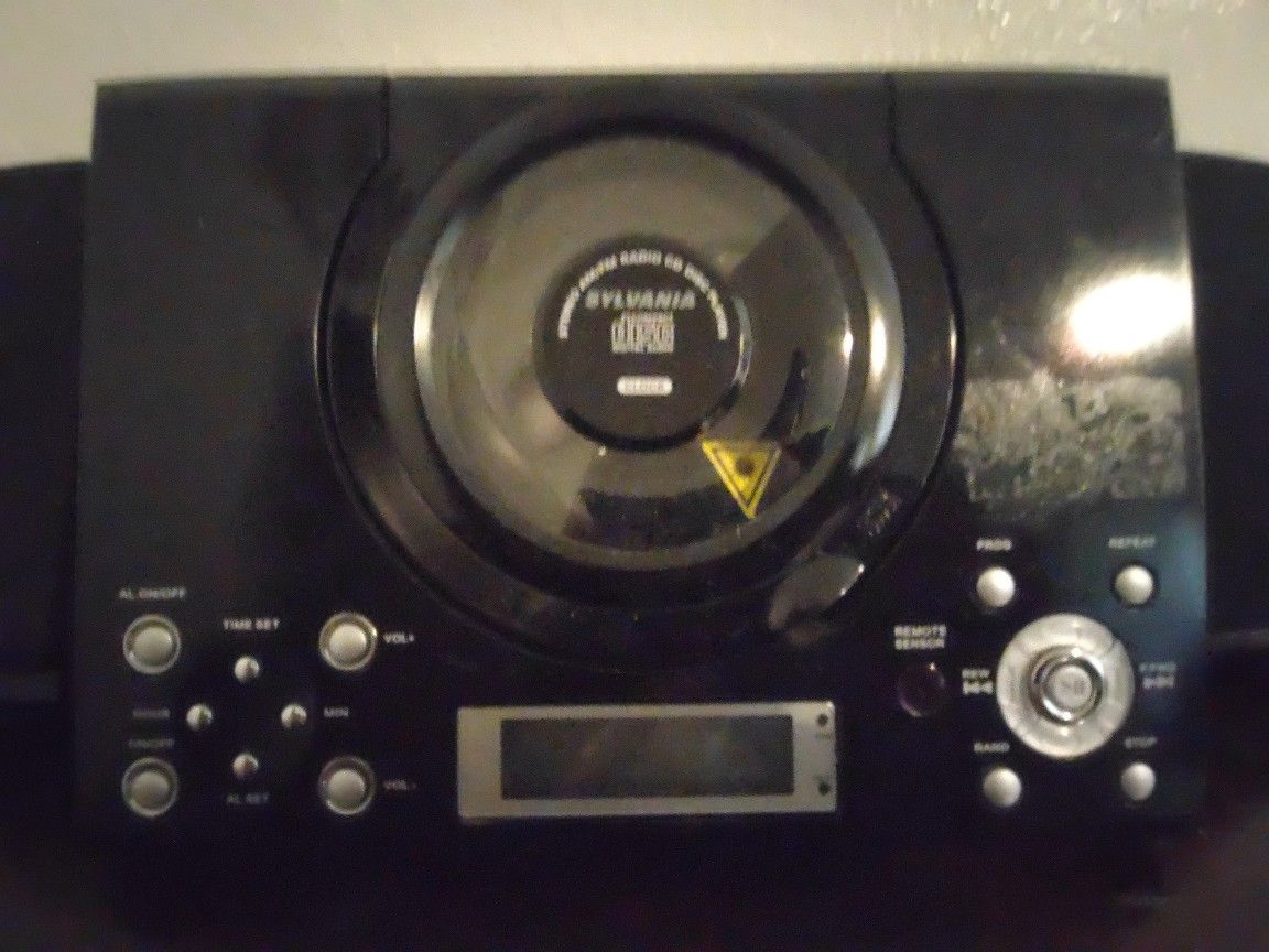Bedside Radio CD Player