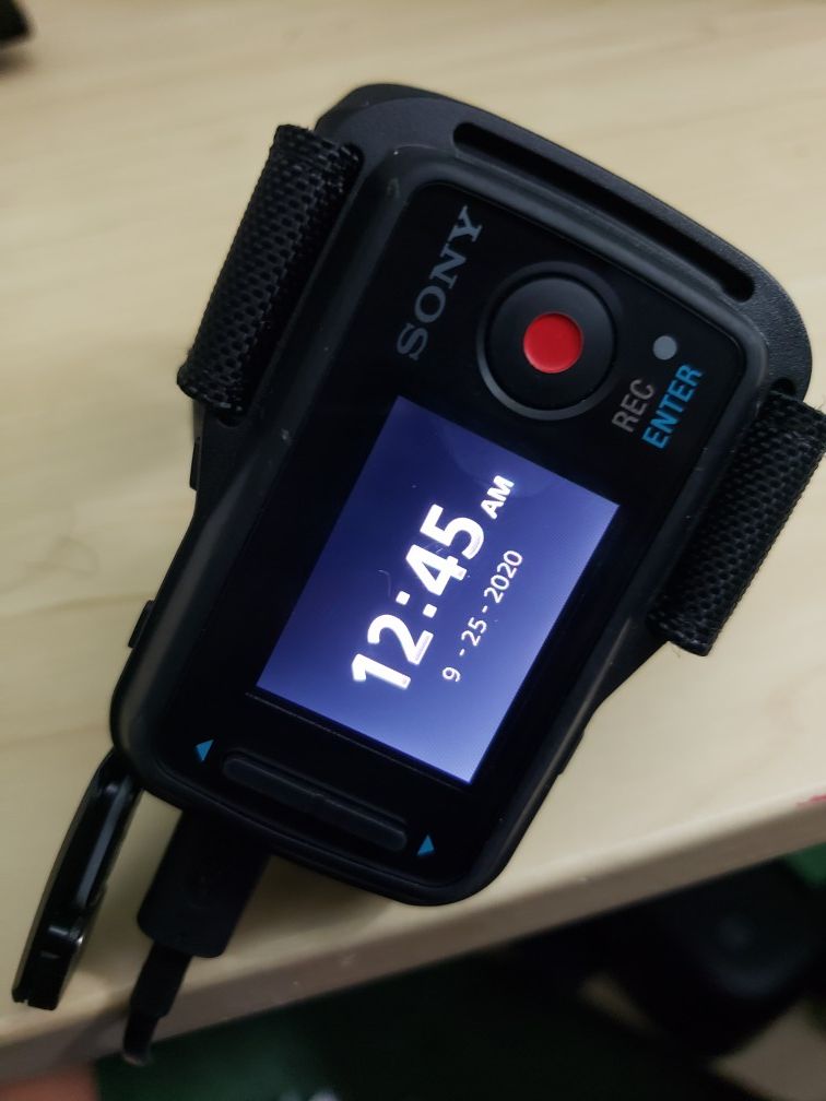 Sony live view remote and action camera