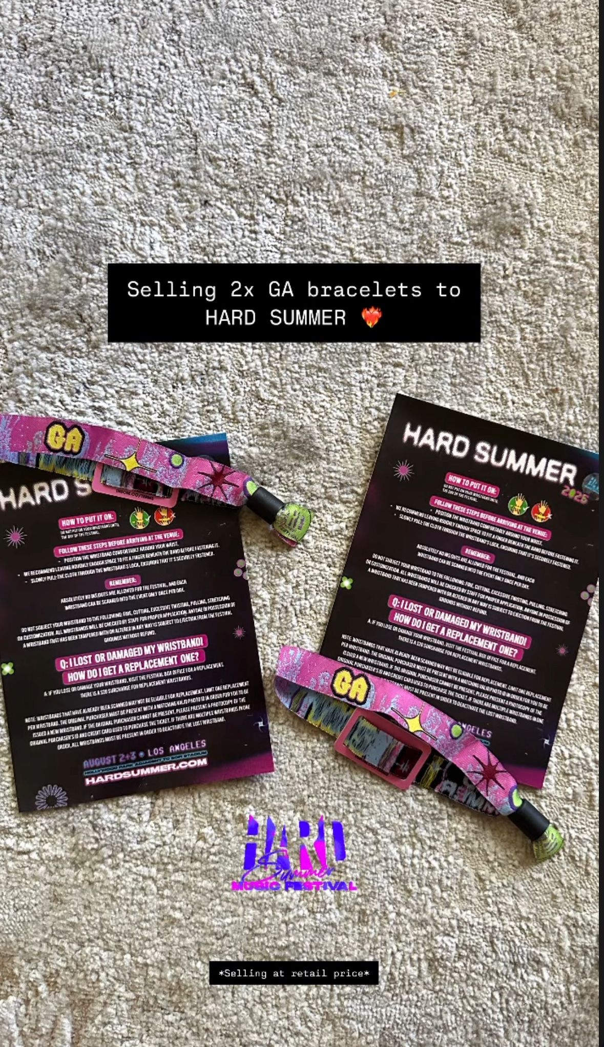 GA Hard Summer Tickets