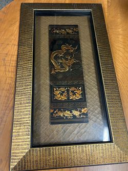 Glass dragon art decor