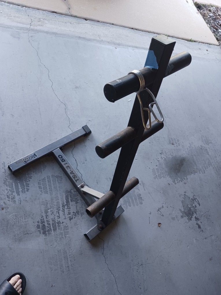 PowerTec Multi Bench & Weight Holder. No Weights