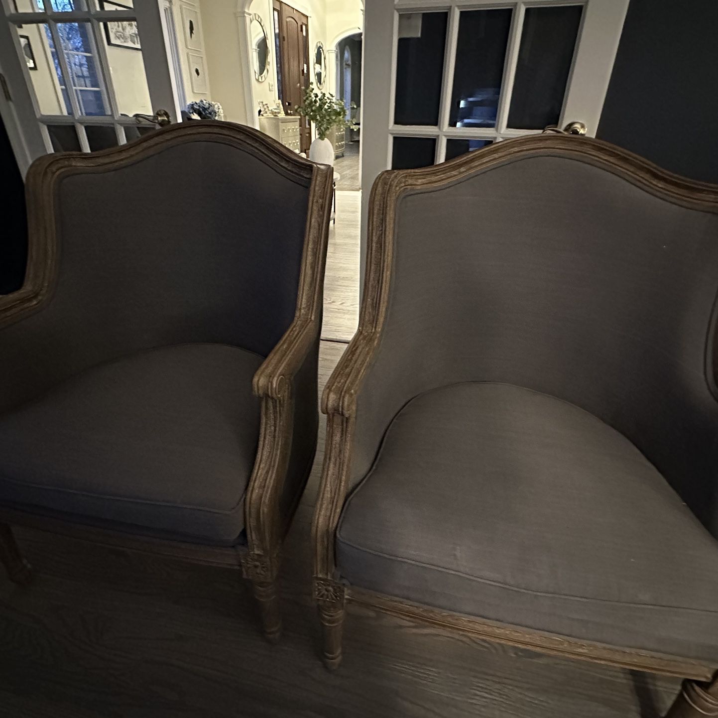 Hakes Upholstered Wingback Chair