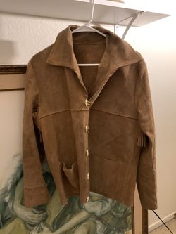Vintage suede jacket