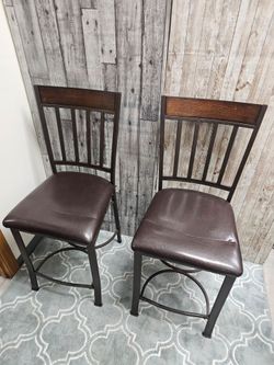 Metal bar chairs