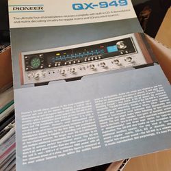 Pioneer QX 949 Info Brochure 