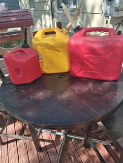 All 3 can gasoline$35