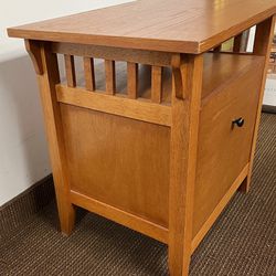 Single Drawer File Cabinet Office Accent Table. office Side Table. Couple light scratches