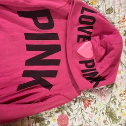 Size Small Pink Hoodie 