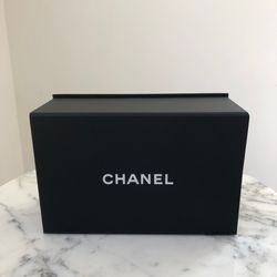 CHANEL Magnetic Flap Empty Storage Gift Handbag Box Tissue 10”x 6.5” x 4.25” NEW