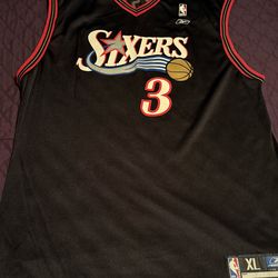 Reebok 76ers Allen Iverson Jersey