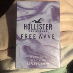 Hollister Free Wave Mens Cologne 1.0 Oz