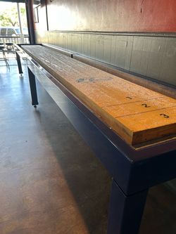 Hudson 18 foot shuffleboard table