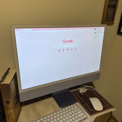 Purple iMac (new 2024)