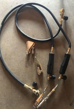 Blow torch hose an tips