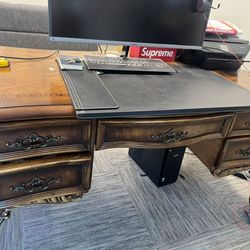Antique Style Executive Desk
