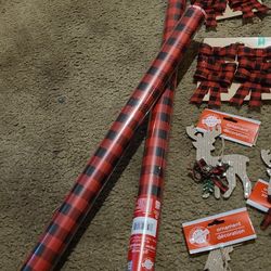  Outdoors / Masculine / Plaid /  Theme Decorations