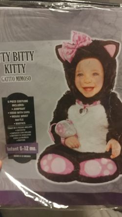 Itty Bitty Kitty infant halloween costume