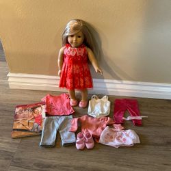 American Girl Doll Isabelle Palmer And Extras