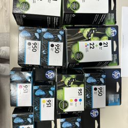 Lot of HP Ink 