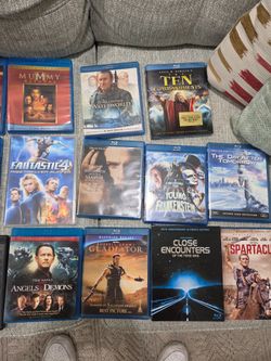 DVDs and Blu ray