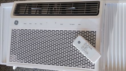 Air Conditioner w/ Remote, Wi-Fi & Install Kit GE 10,000 BTU Smart Window  AWFS10WWL