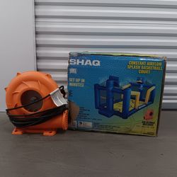 Shaq Inflatable Splash Basketball Court (Airblower Included) $115 obo