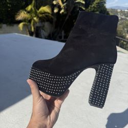 Laurita Jeffrey Campbell Studded Platform Boots