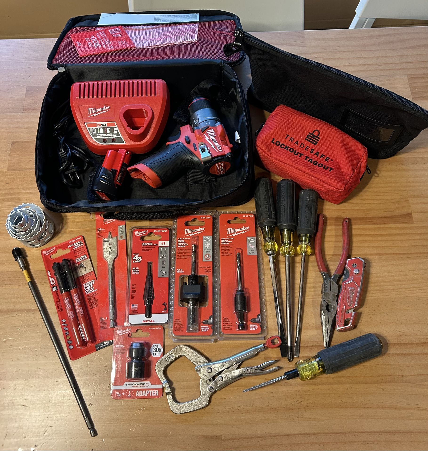 Tool Bundle & Milwaukee Drill $250 All