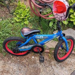 16 Inch Spiderman Bike No Training Wheels 