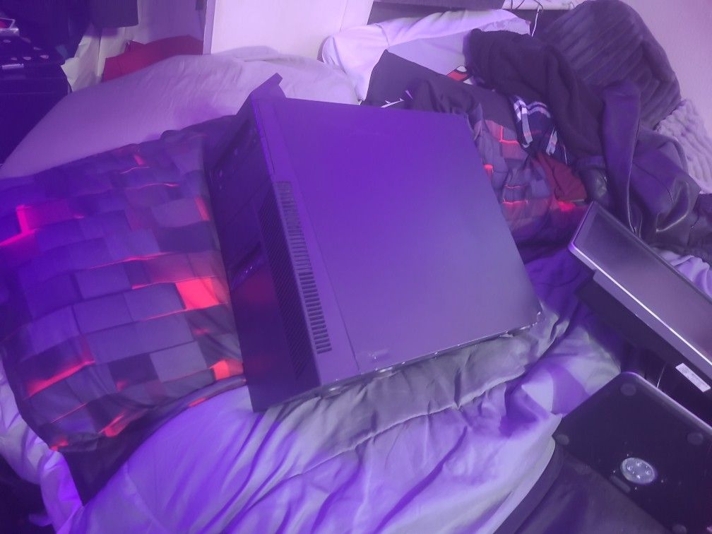 Computer and Monitor