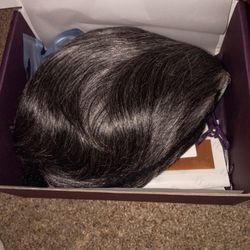 BRAND NEW LUVME GREY/BLACK BOB WIG
