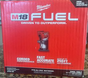 NEW Milwaukee M18 FUEL Compact Router – 2723-20