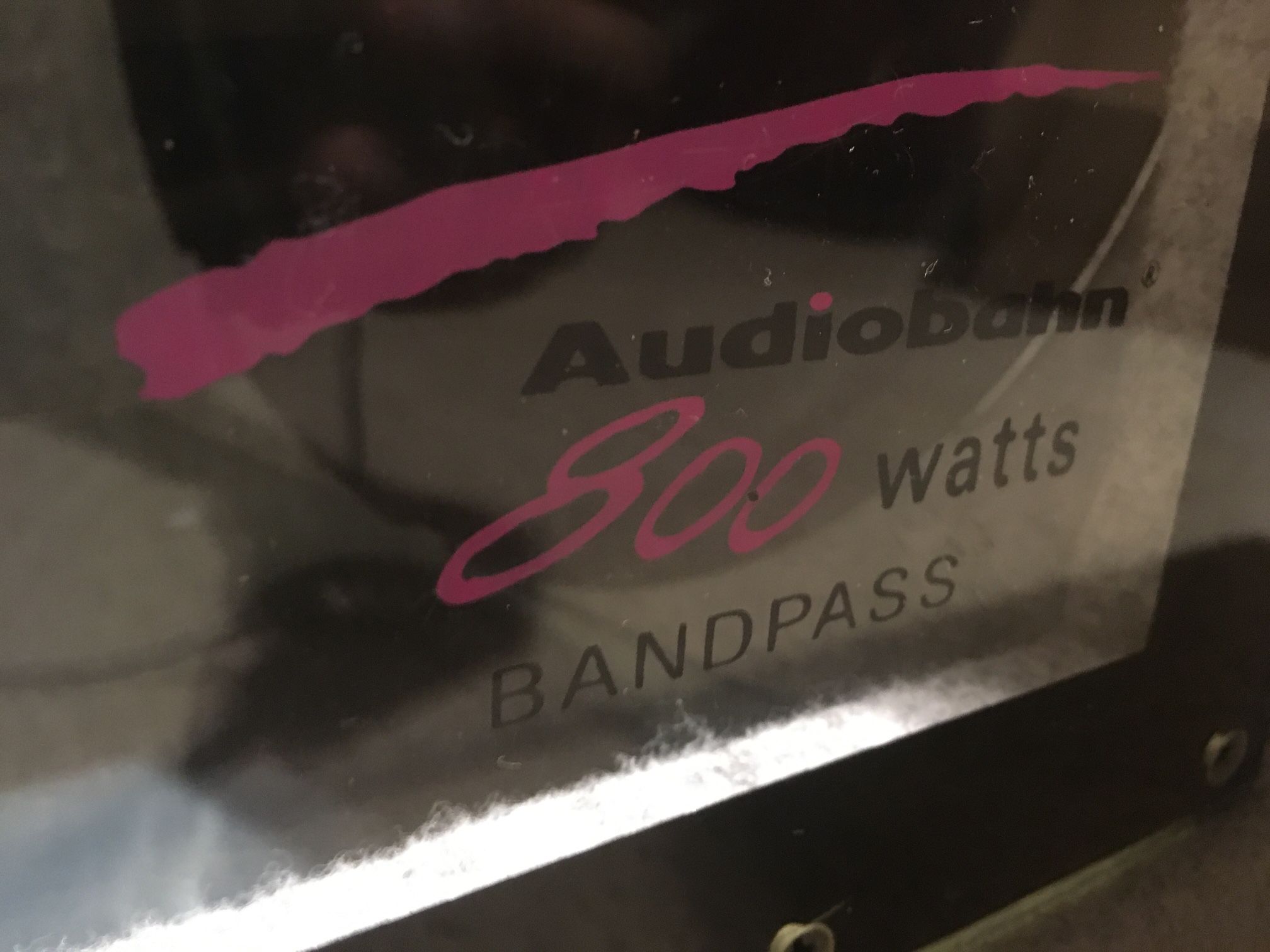 Audiobahn 800 Watts Bandpass w/LED for Sale in Glendale, AZ - OfferUp