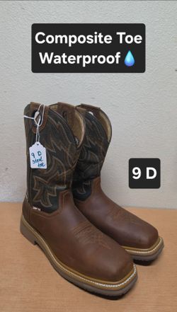 Dana Post Work Boots sz9D STEEL TOE